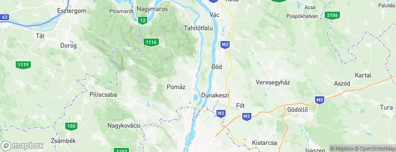 Tyúkosdűlő, Hungary Map
