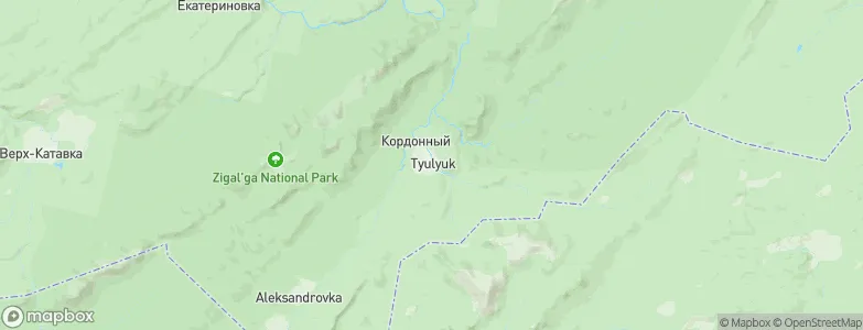 Tyulyuk, Russia Map