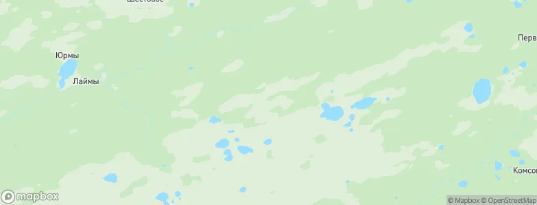 Tyumen’ Oblast, Russia Map