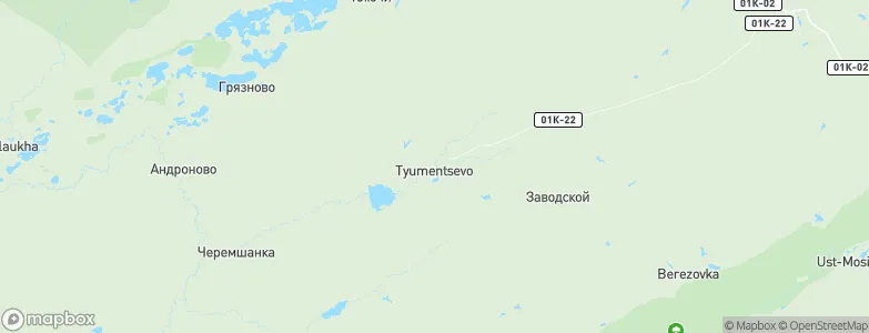 Tyumentsevo, Russia Map