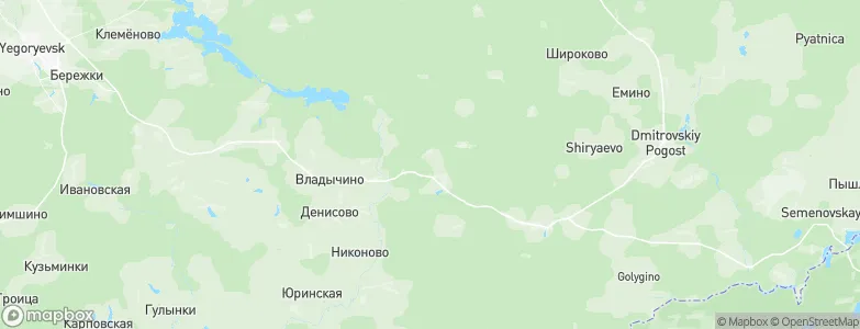 Tyushino, Russia Map