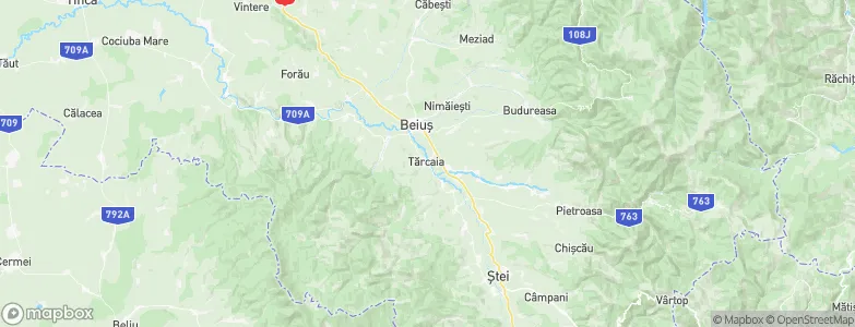 Tărcaia, Romania Map