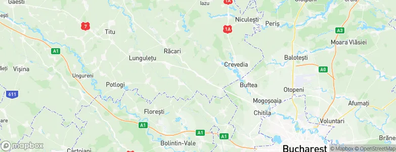 Tărtăşeşti, Romania Map