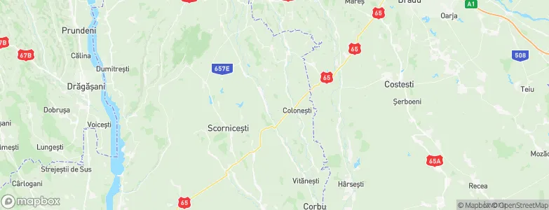 Tătuleşti, Romania Map