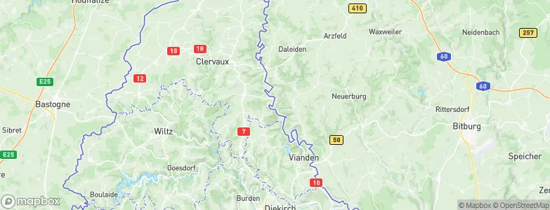 Übereisenbach, Germany Map