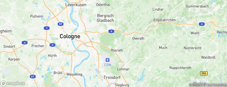 Überhöfe, Germany Map