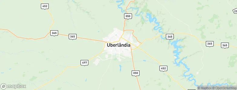 Uberlândia, Brazil Map