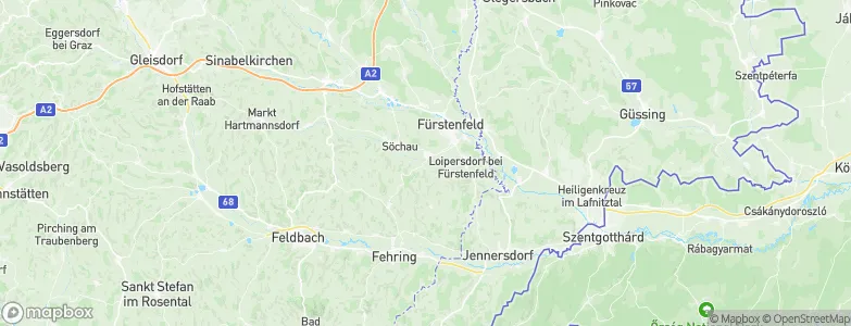 Übersbach, Austria Map