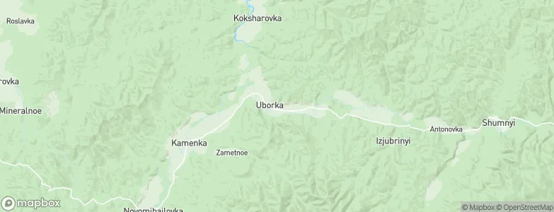 Uborka, Russia Map