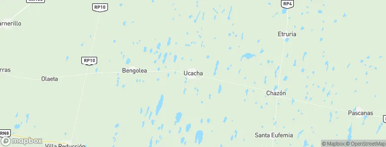 Ucacha, Argentina Map
