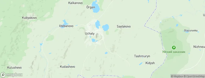 Uchaly, Russia Map