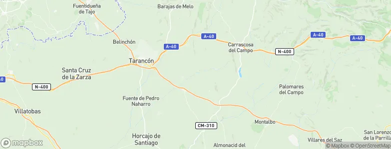 Uclés, Spain Map