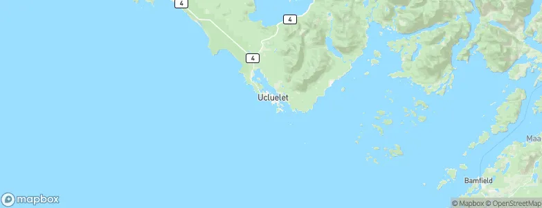 Ucluelet, Canada Map