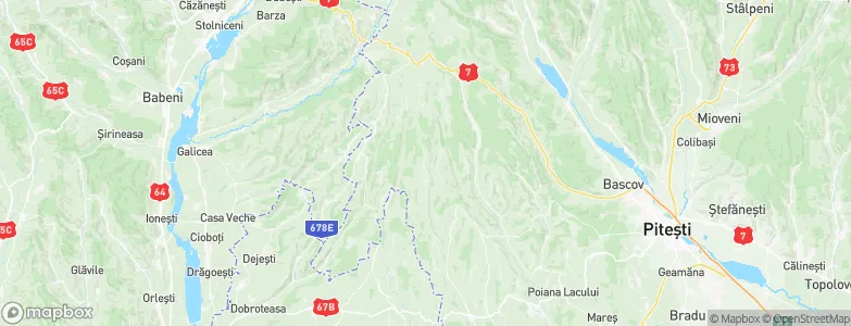 Uda, Romania Map