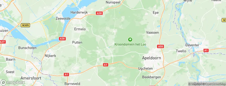 Uddel, Netherlands Map