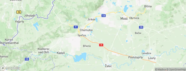 Údlice, Czechia Map