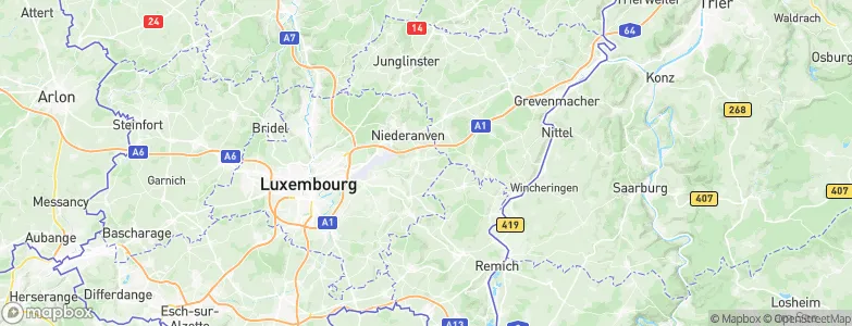 Uebersyren, Luxembourg Map