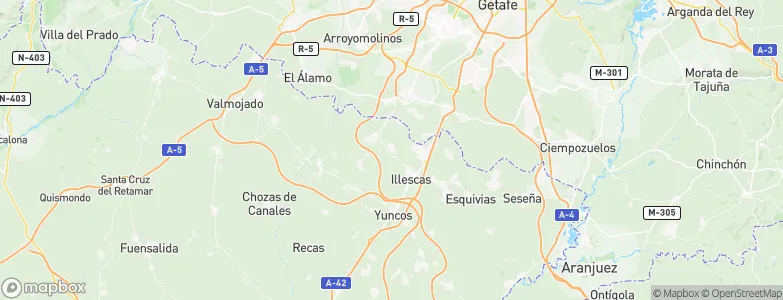 Ugena, Spain Map