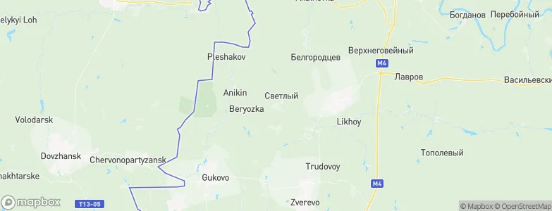 Uglerodovskiy, Russia Map