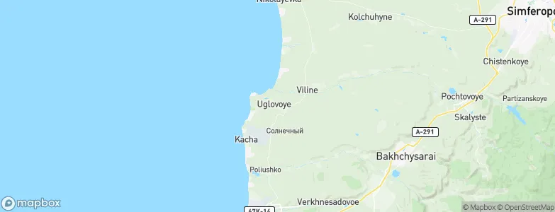 Uglovoye, Ukraine Map