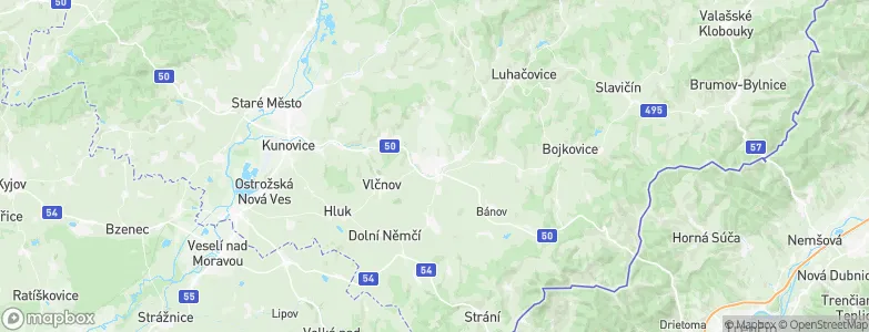Uherský Brod, Czechia Map
