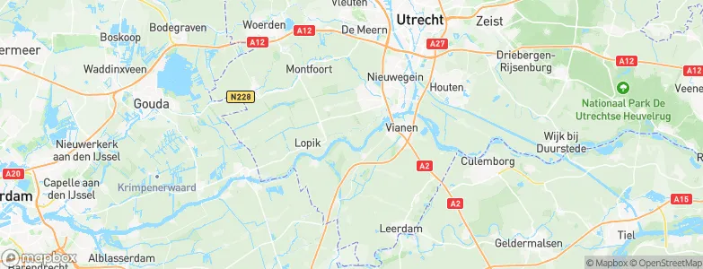 Uitweg, Netherlands Map