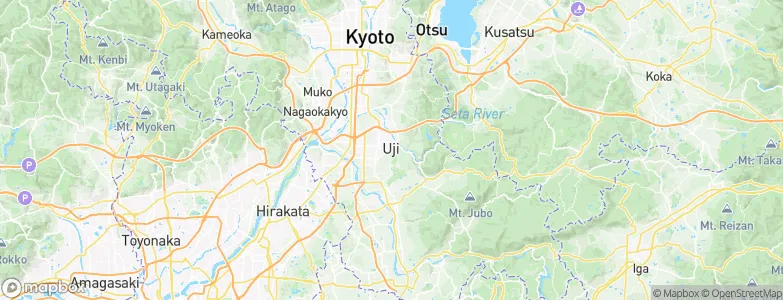 Uji, Japan Map