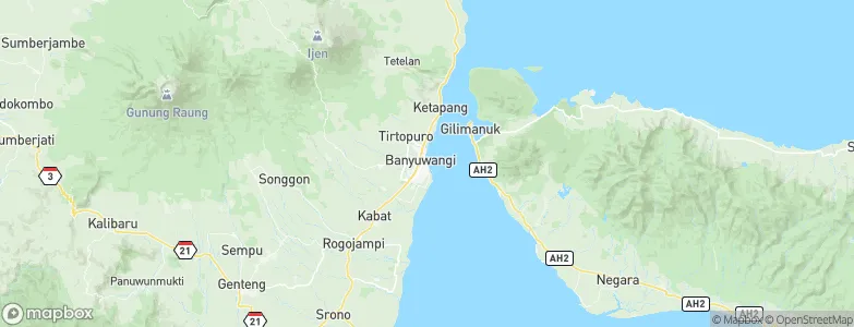 Ujung, Indonesia Map