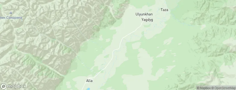 Ul’gichen, Russia Map