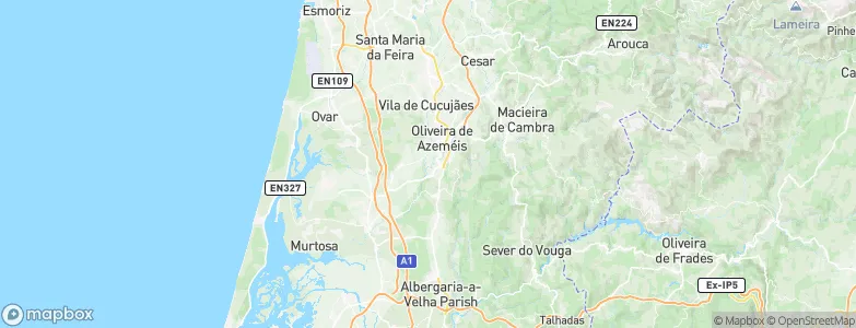 Ul, Portugal Map