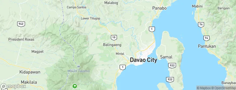 Ula, Philippines Map