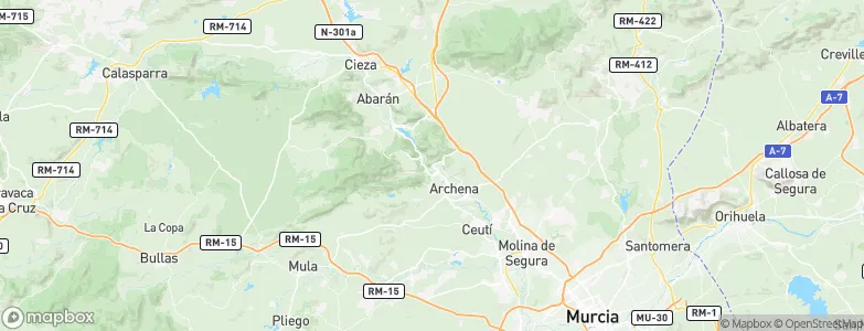 Ulea, Spain Map
