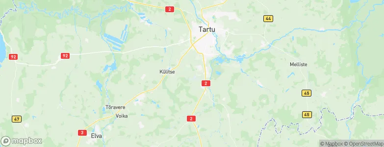 Ülenurme vald, Estonia Map
