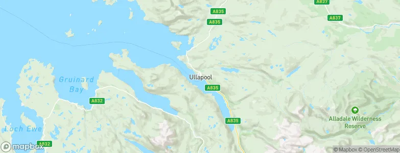 Ullapool, United Kingdom Map