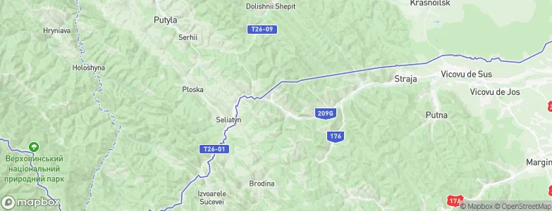 Ulma, Romania Map