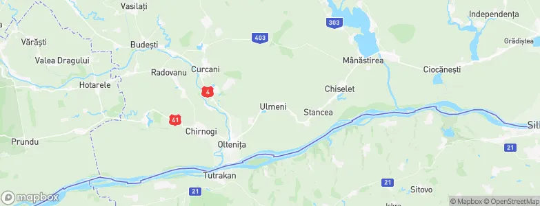 Ulmeni, Romania Map