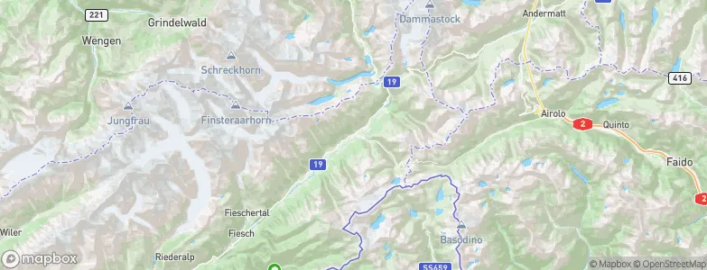 Ulrichen, Switzerland Map