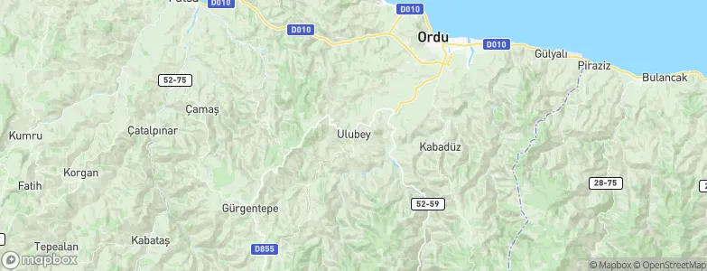 Ulubey, Turkey Map