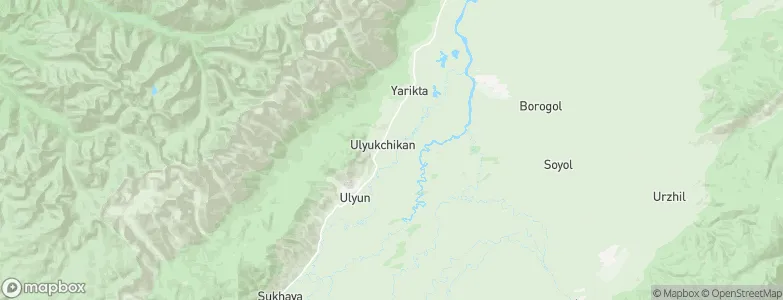 Ulyukchikan, Russia Map