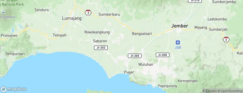 Umbulsari, Indonesia Map