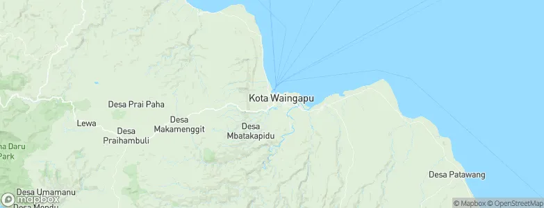 Umburarameha, Indonesia Map