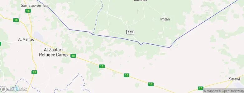 Umm al Qiţţayn, Jordan Map