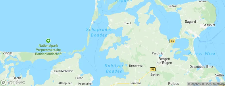 Ummanz, Germany Map