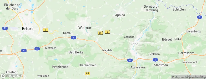 Umpferstedt, Germany Map
