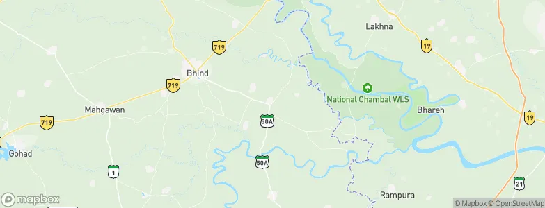 Umri, India Map