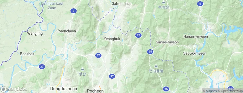 Umulmok, South Korea Map
