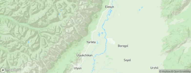 Unagan, Russia Map