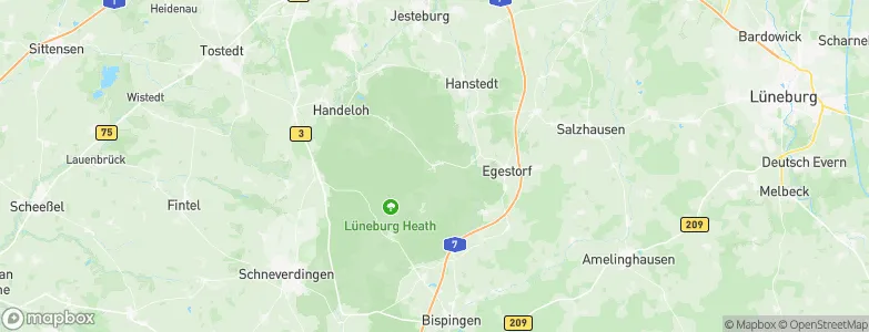 Undeloh, Germany Map