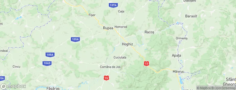 Ungra, Romania Map