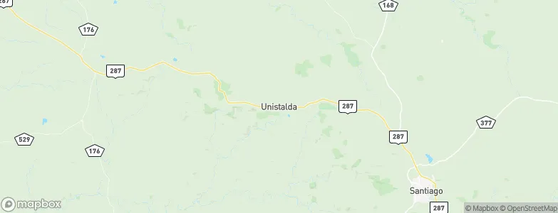 Unistalda, Brazil Map
